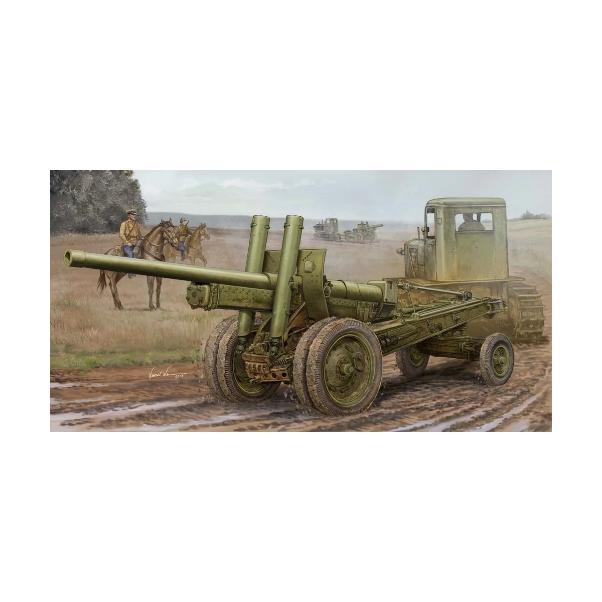 Soviet A-19 122mm Gun Mod.1931/1937, 1/35 - Trumpeter 02325
