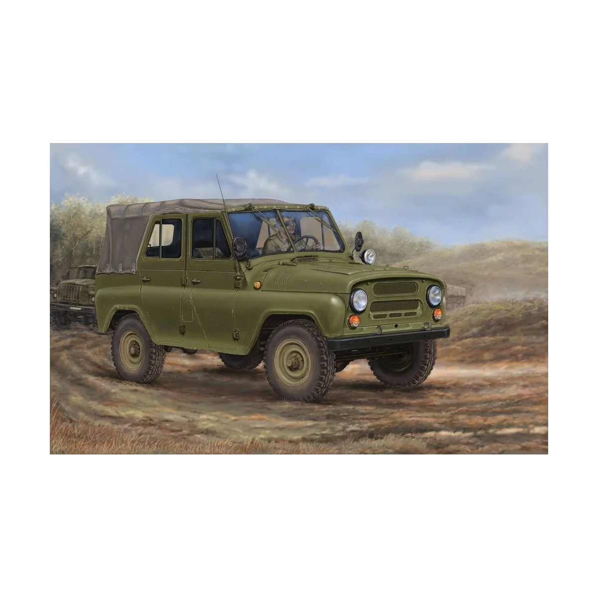 Soviet UAZ-469 All-Terrain Vehicle - Trumpeter 02327