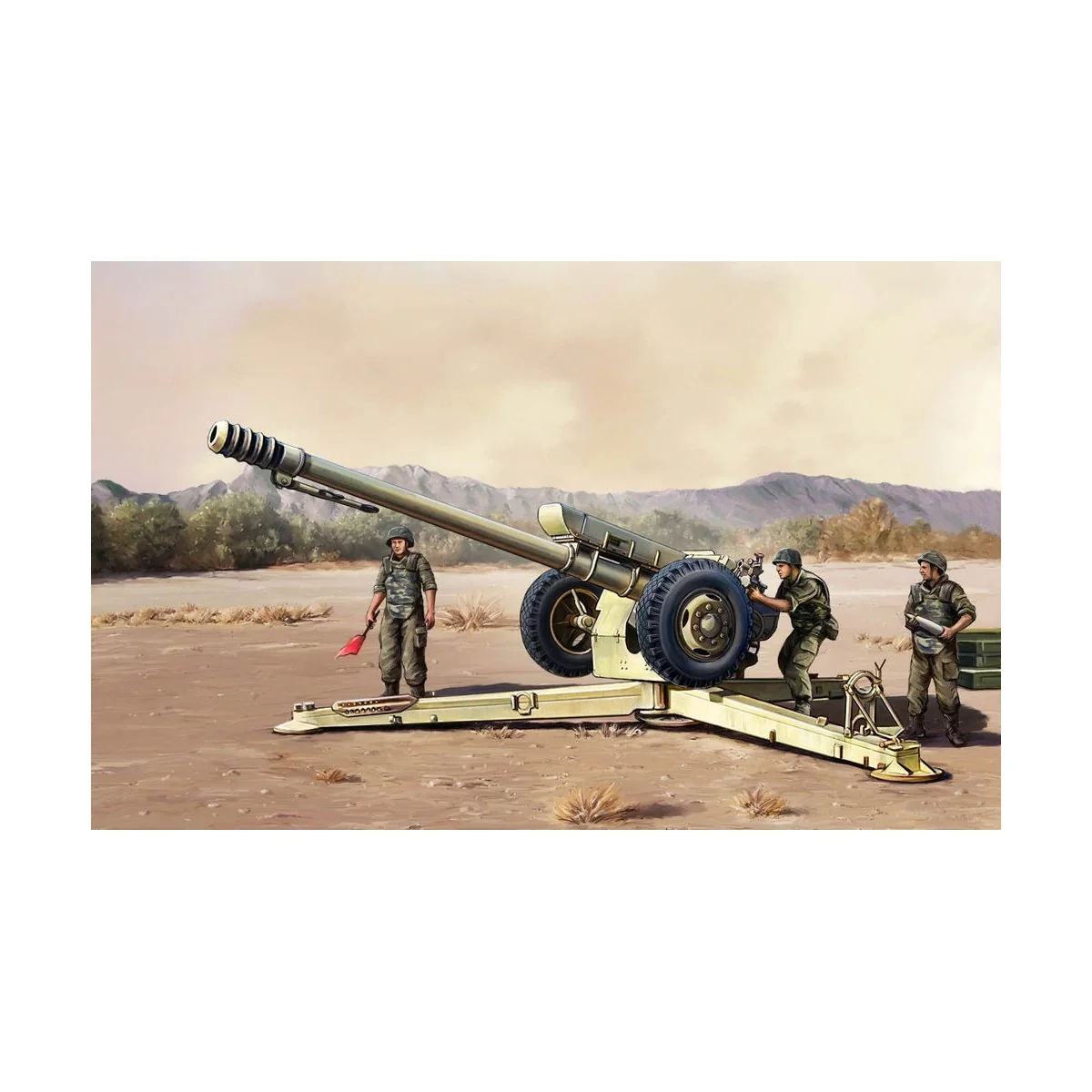 Sov.D30 122 mm Howitzer Early version - Trumpeter 02328
