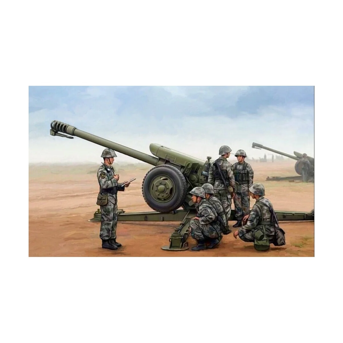 PLA PL96 122mm Howitzer, 1/35 - Trumpeter 02330