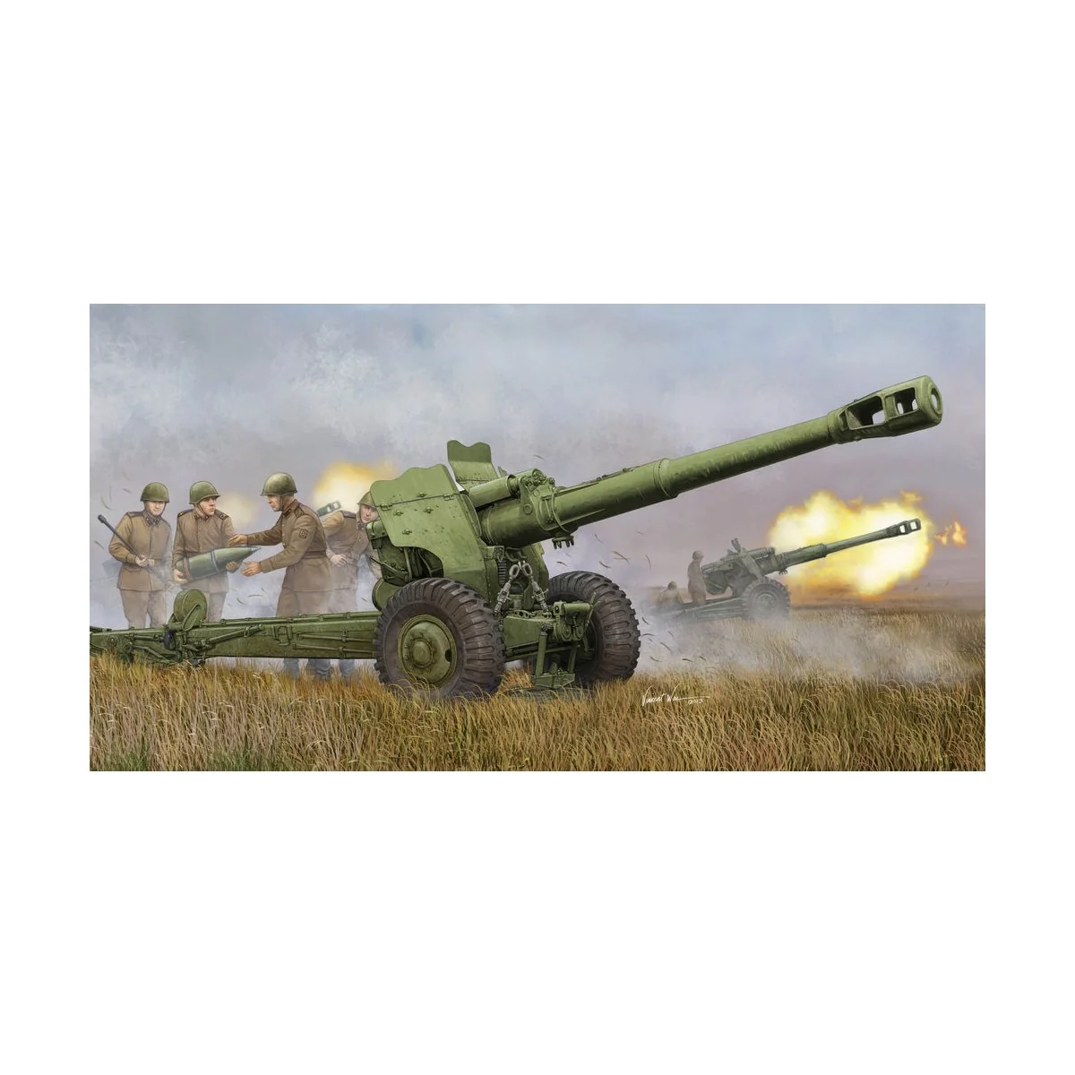 Soviet D-20 152mm towed Gun-Howitzer, 1/35 - Trumpeter 02333 Soviet D-20 152mm towed Gun-Howitzer, 1/35 - Trumpeter 02333