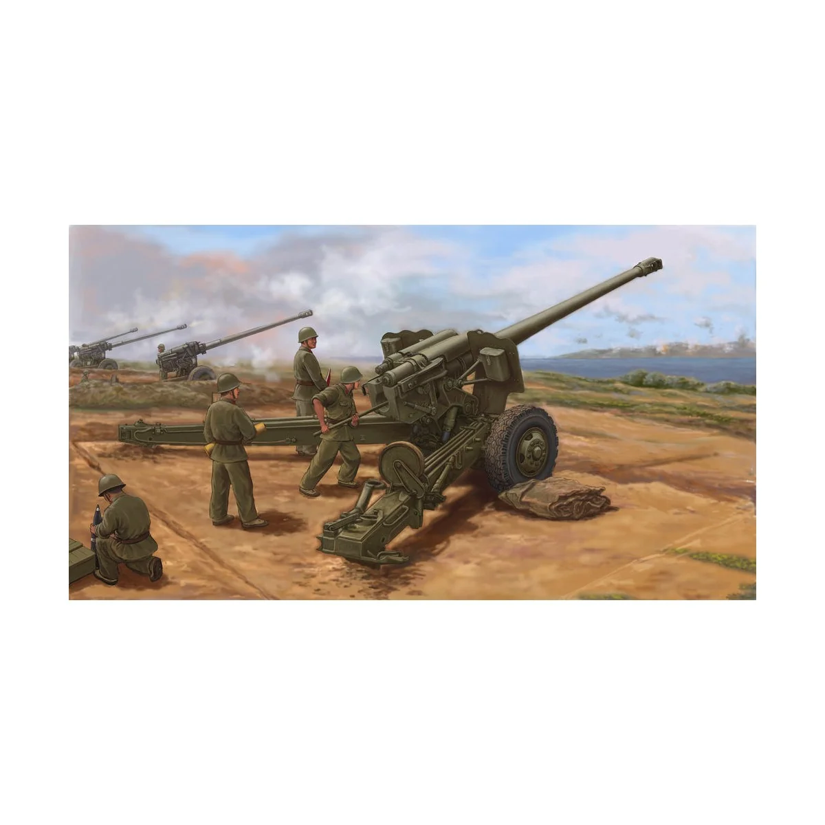 PLA Type 59 130mm towed Field Gun, 1/35 - Trumpeter 02335 PLA Type 59 130mm towed Field Gun, 1/35 - Trumpeter 02335