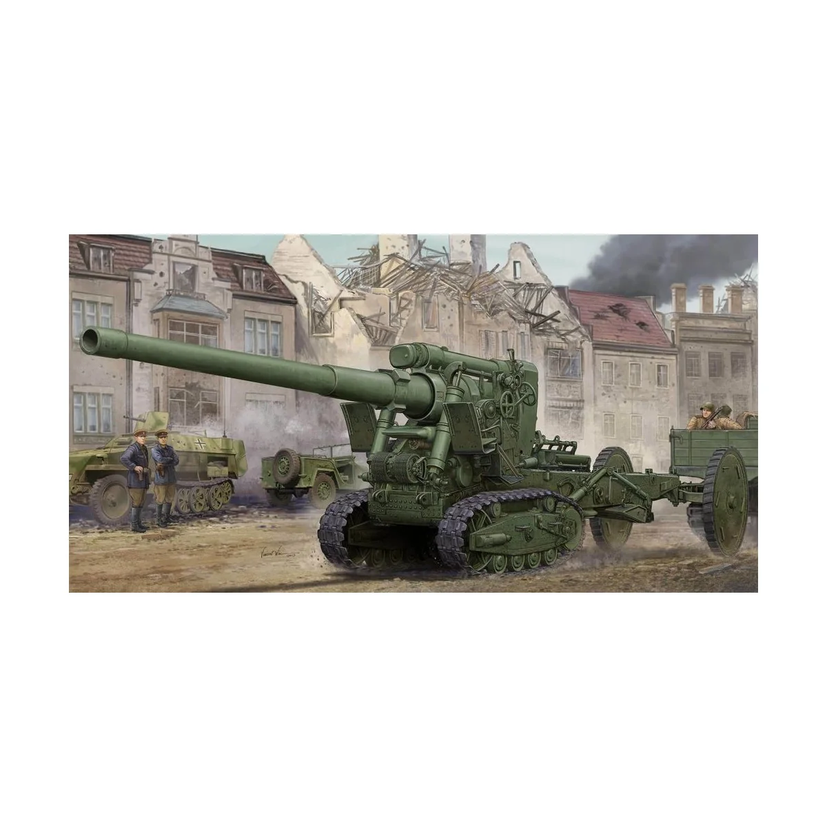 Soviet Br-2 152mm Gun M1935, 1/35 - Trumpeter 02338