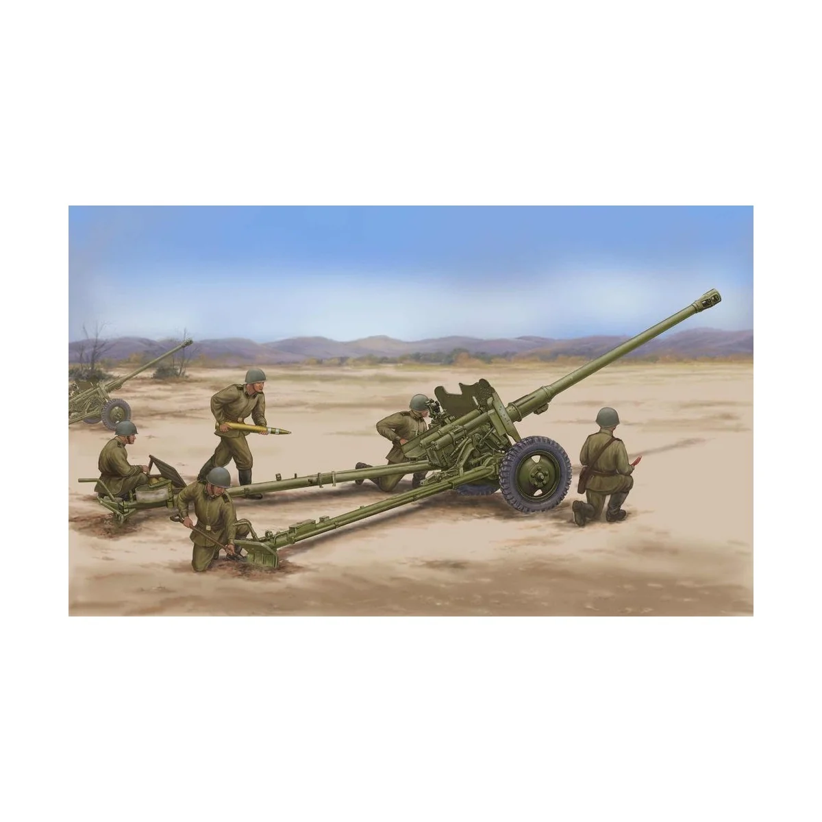 Soviet 85mm D.44 Divisional Gun, 1/35 - Trumpeter 02339 Soviet 85mm D.44 Divisional Gun, 1/35 - Trumpeter 02339