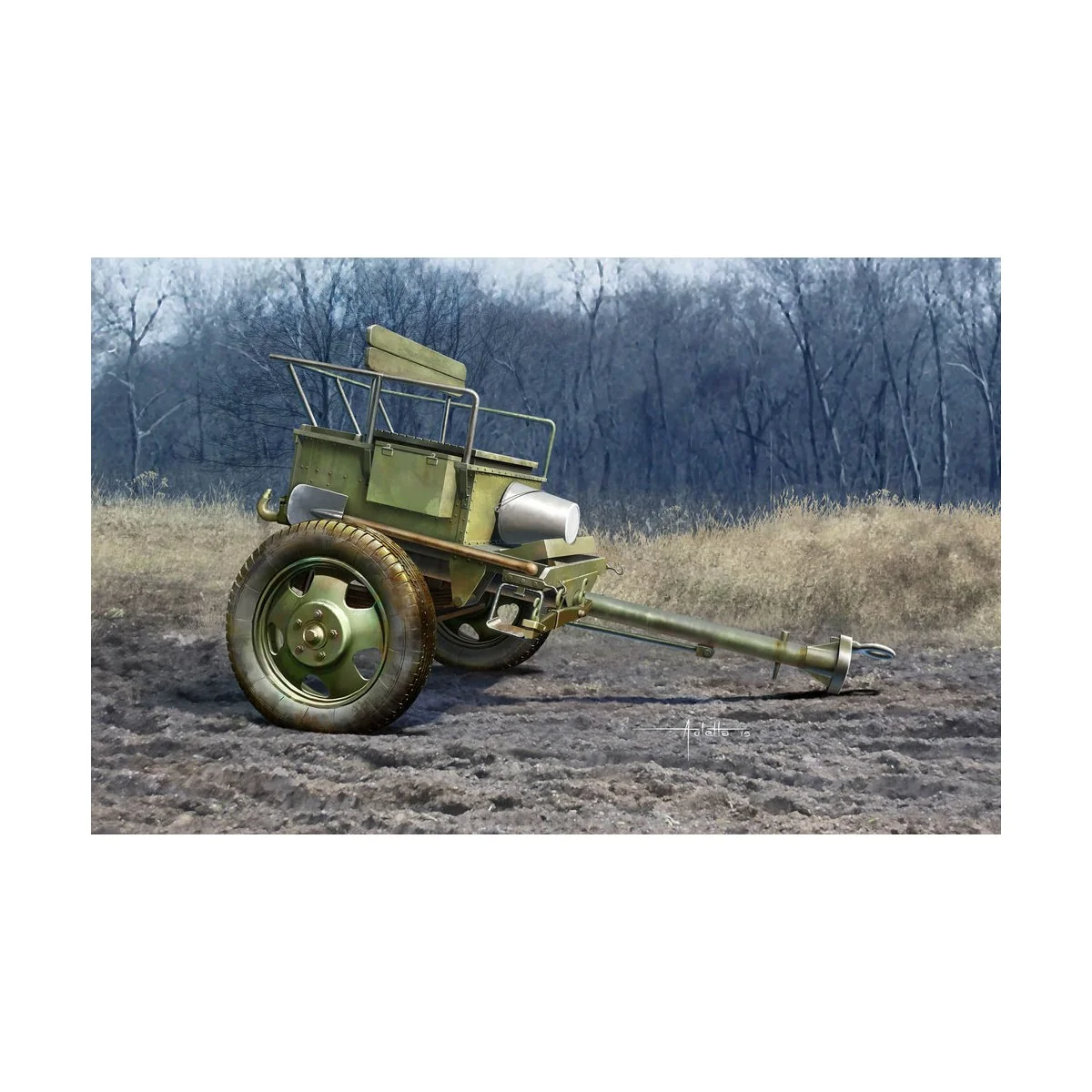 Soviet Limber 52-R-353M Mod.1942 - Trumpeter 02345