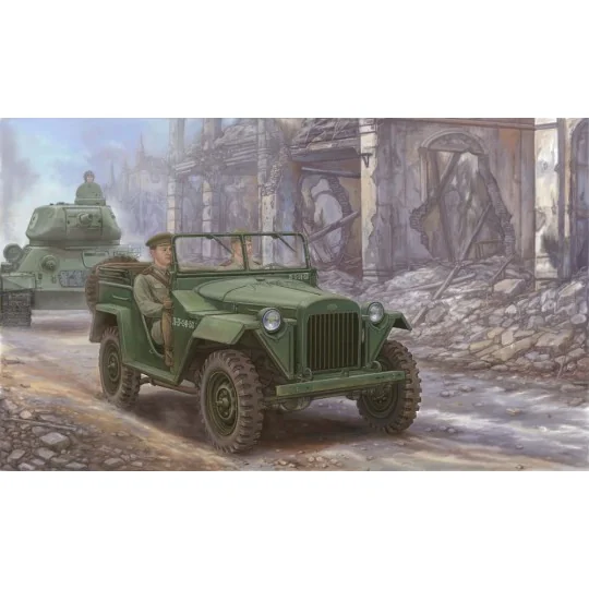 Soviet GAZ-67B Military Vehickles, 1/35 - Trumpeter 02346