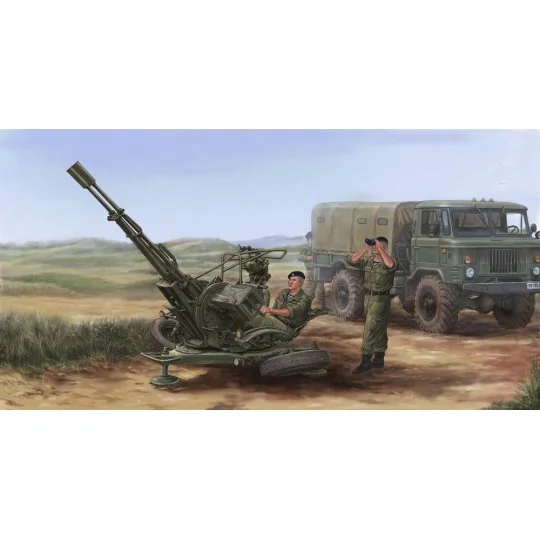 Russian ZU-23-2 Anti-Aircraft Gun - Trumpeter 02348