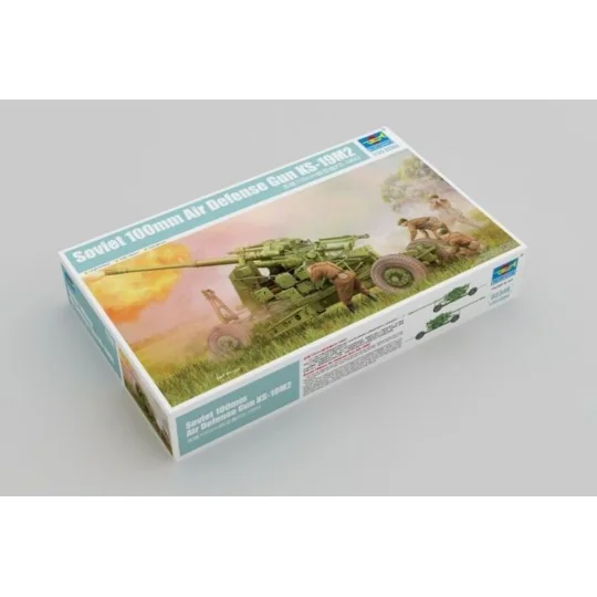 Soviet 100mm Air Defence Gun KS-19M2, 1/35 - Trumpeter 02349
