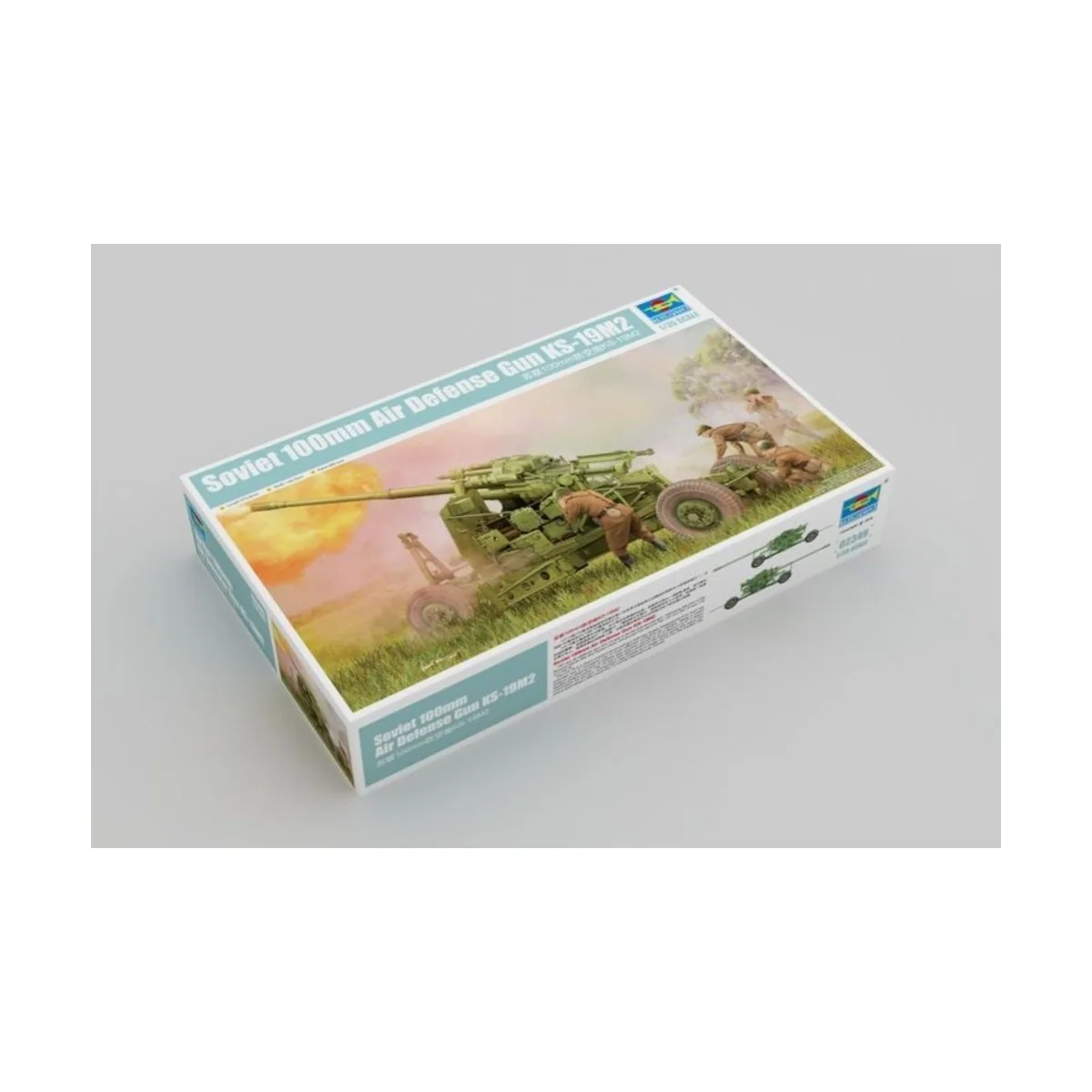 Soviet 100mm Air Defence Gun KS-19M2 - Trumpeter 02349