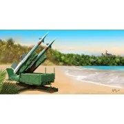 Soviet 5P71 Launcher with 5V27 Missile Pechora (SA-3B Goa) Rounds L... Soviet 5P71 Launcher with 5V27 Missile Pechora (SA-3B Goa) Rounds L...