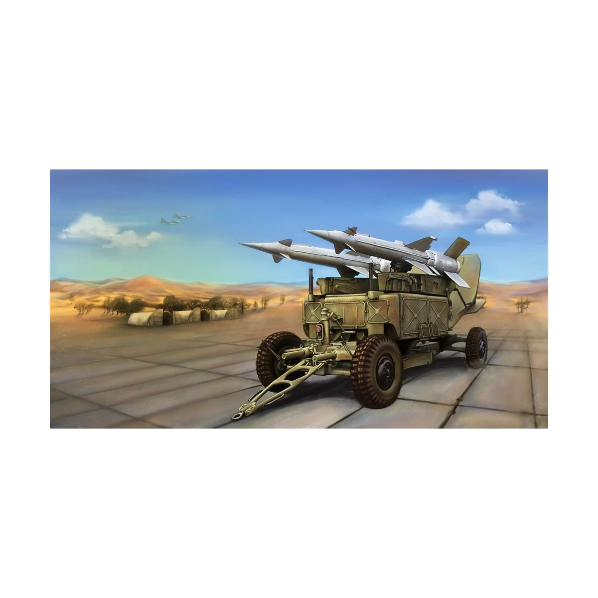 Soviet 5P71 Launcher with 5V27 Missile Pechora (SA-3B Goa), 1/35 - ...