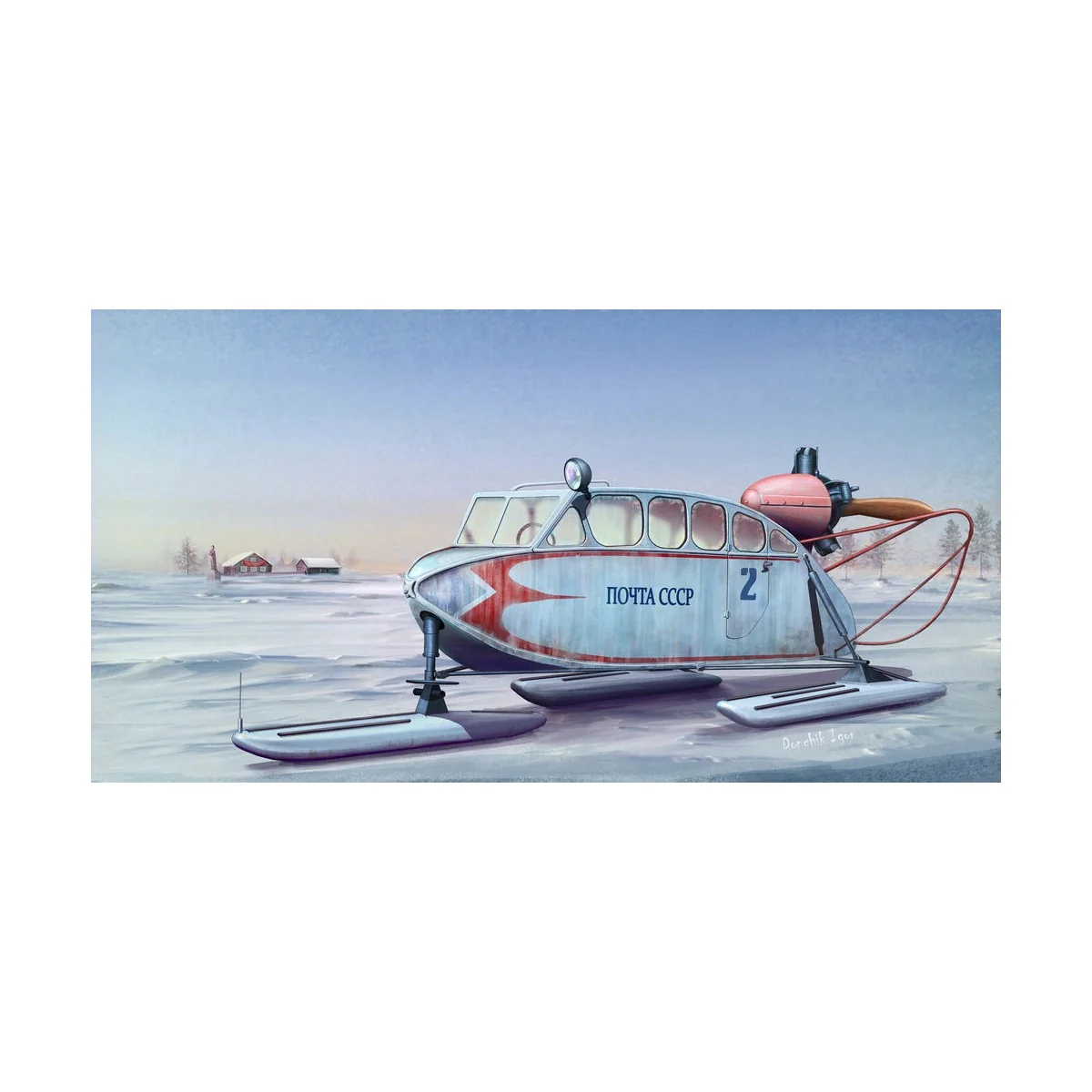 Soviet NKL-6 Aerosan - Trumpeter 02355