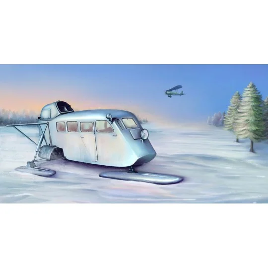 Soviet Aerosan KM-4, 1/35 - Trumpeter 02356