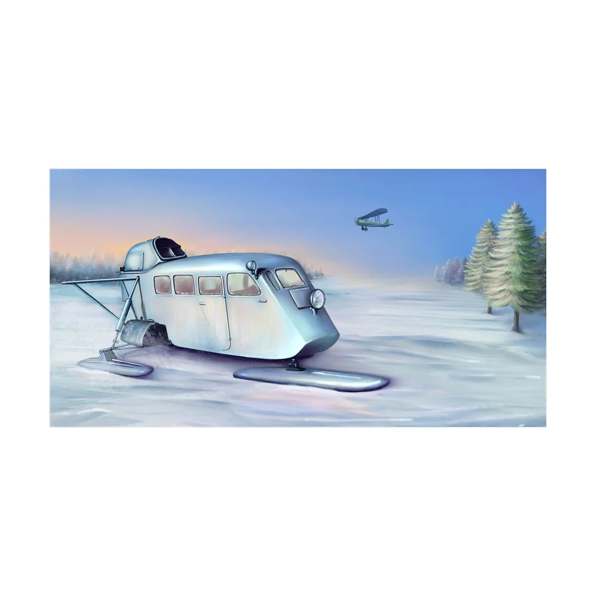 Soviet Aerosan KM-4 - Trumpeter 02356