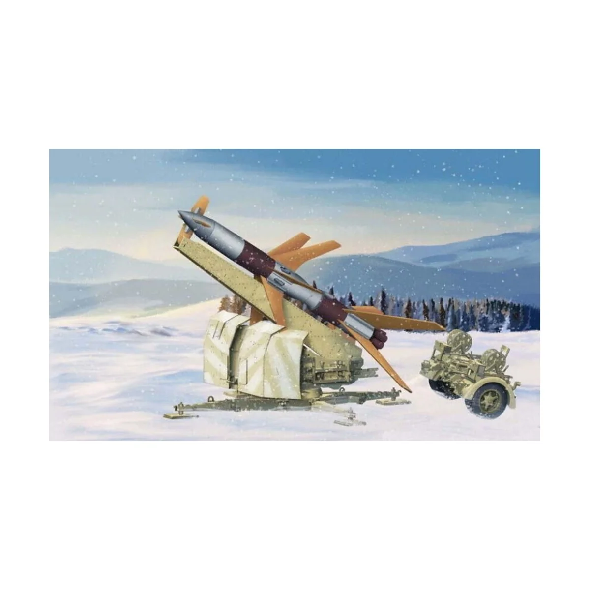 German Flakrakete Rheintochter I, 1/35 - Trumpeter 02357