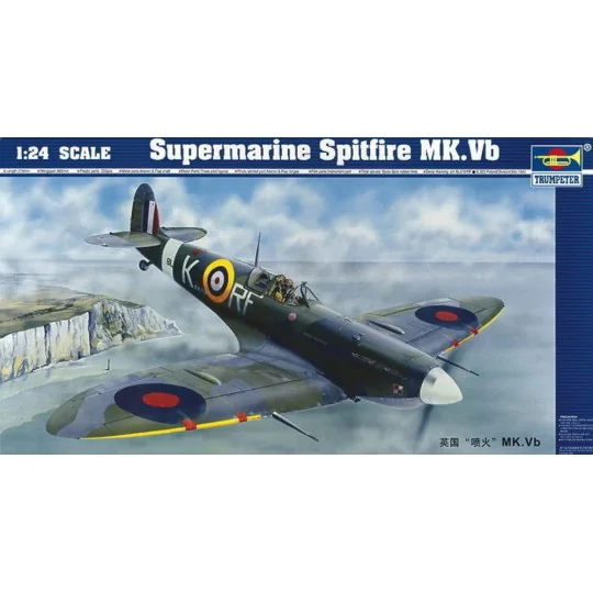 Supermarine Spitfire Mk. Vb, 1/24 - Trumpeter 02403 Supermarine Spitfire Mk. Vb, 1/24 - Trumpeter 02403