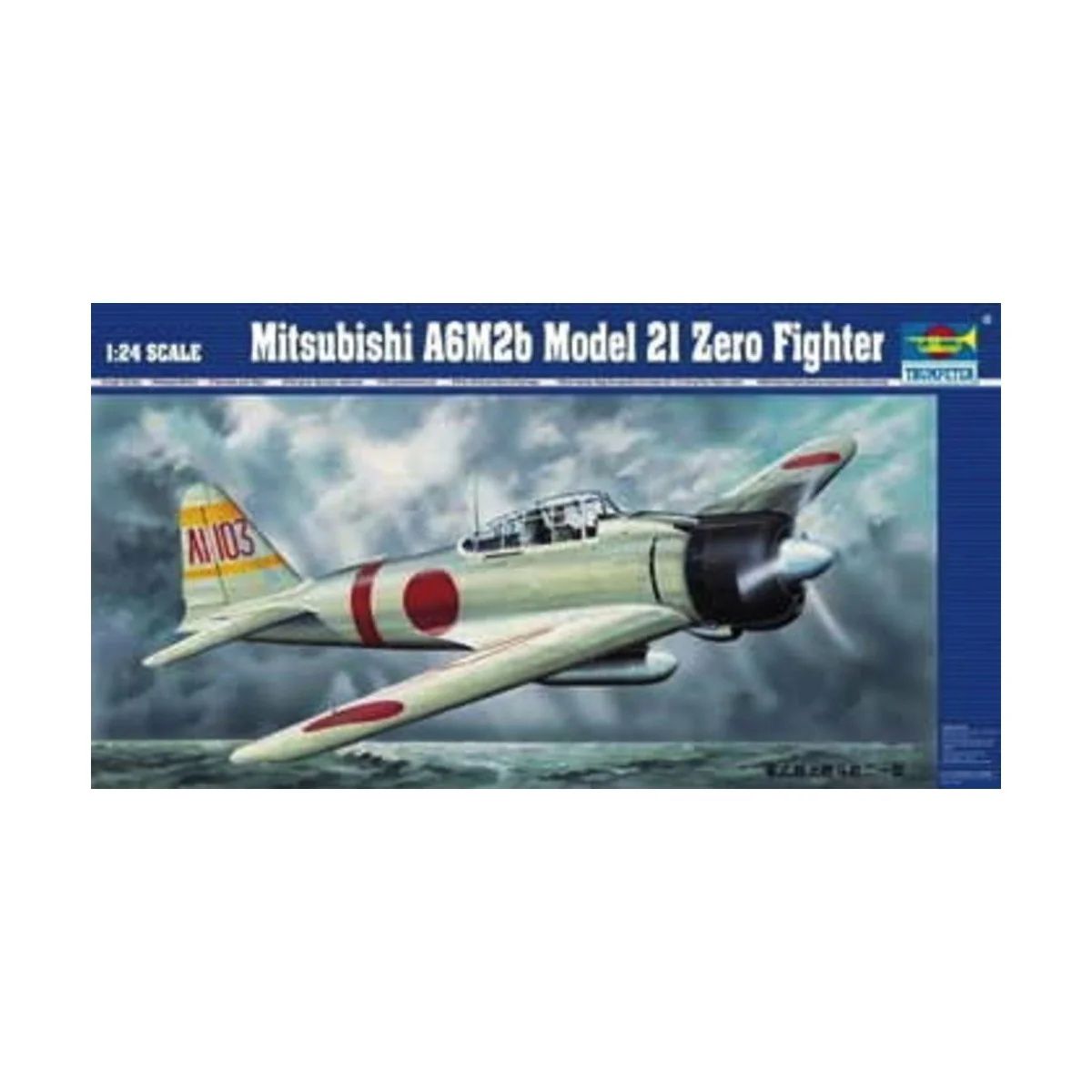 Mitsubishi A6M2b Zero Typ 21, 1/24 - Trumpeter 02405