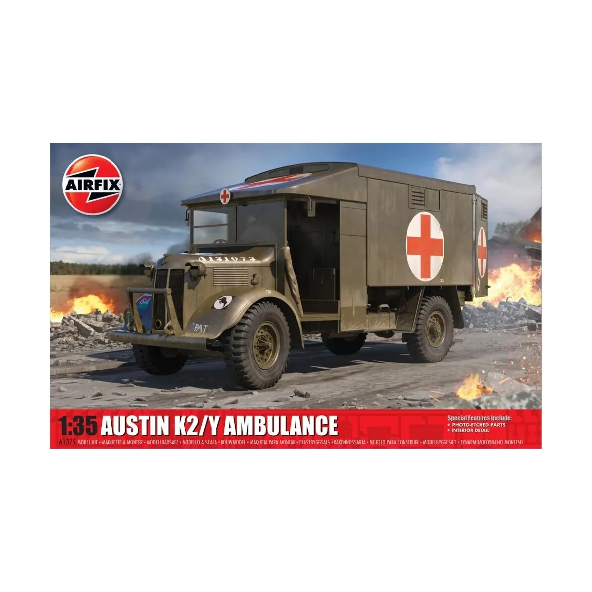 Austin K2/Y Ambulance, 1/35 - Airfix A1375