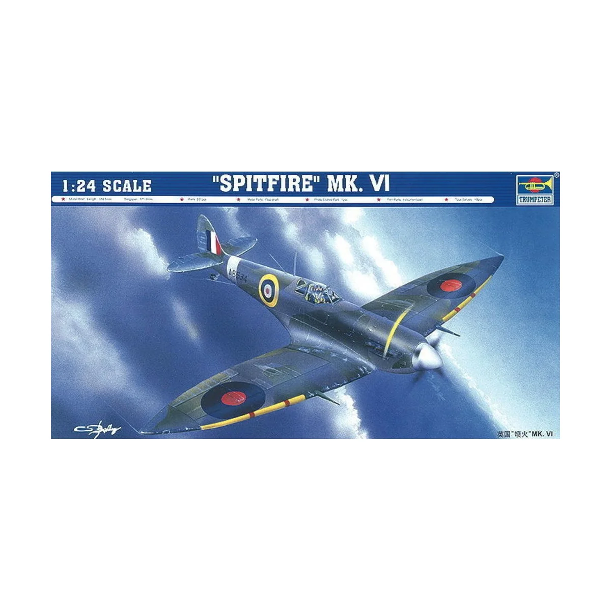 Supermarine Spitfire Mk. VI, 1/24 - Trumpeter 02413