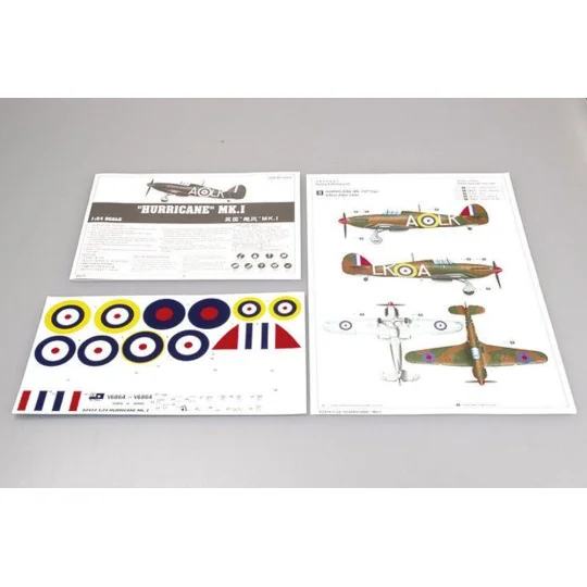 Hurricane Mk. I, 1/24 - Trumpeter 02414 Hurricane Mk. I, 1/24 - Trumpeter 02414