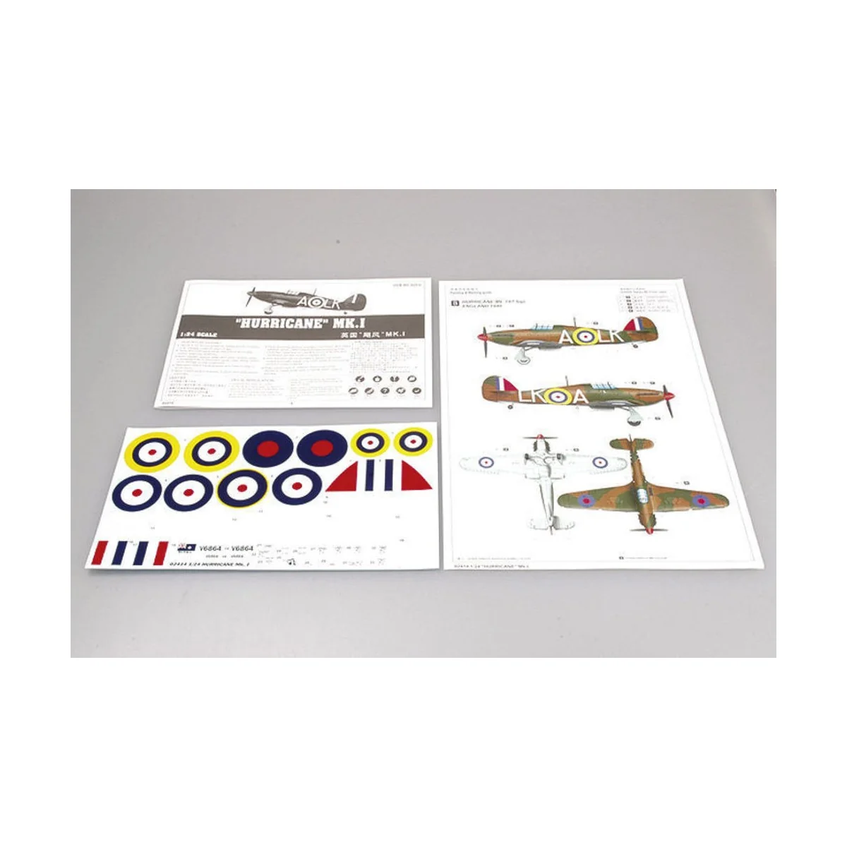 Hurricane Mk. I, 1/24 - Trumpeter 02414 Hurricane Mk. I, 1/24 - Trumpeter 02414