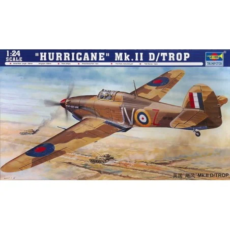 Hawker Hurricane IID Trop, 1/24 - Trumpeter 02417