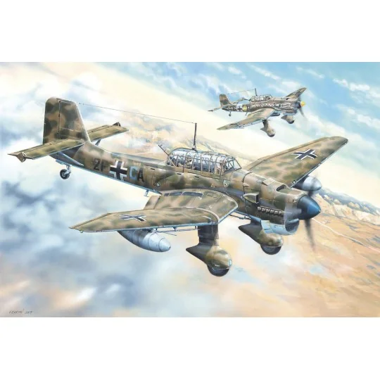 Junkers Ju-87R Stuka, 1/24 - Trumpeter 02423 Junkers Ju-87R Stuka, 1/24 - Trumpeter 02423