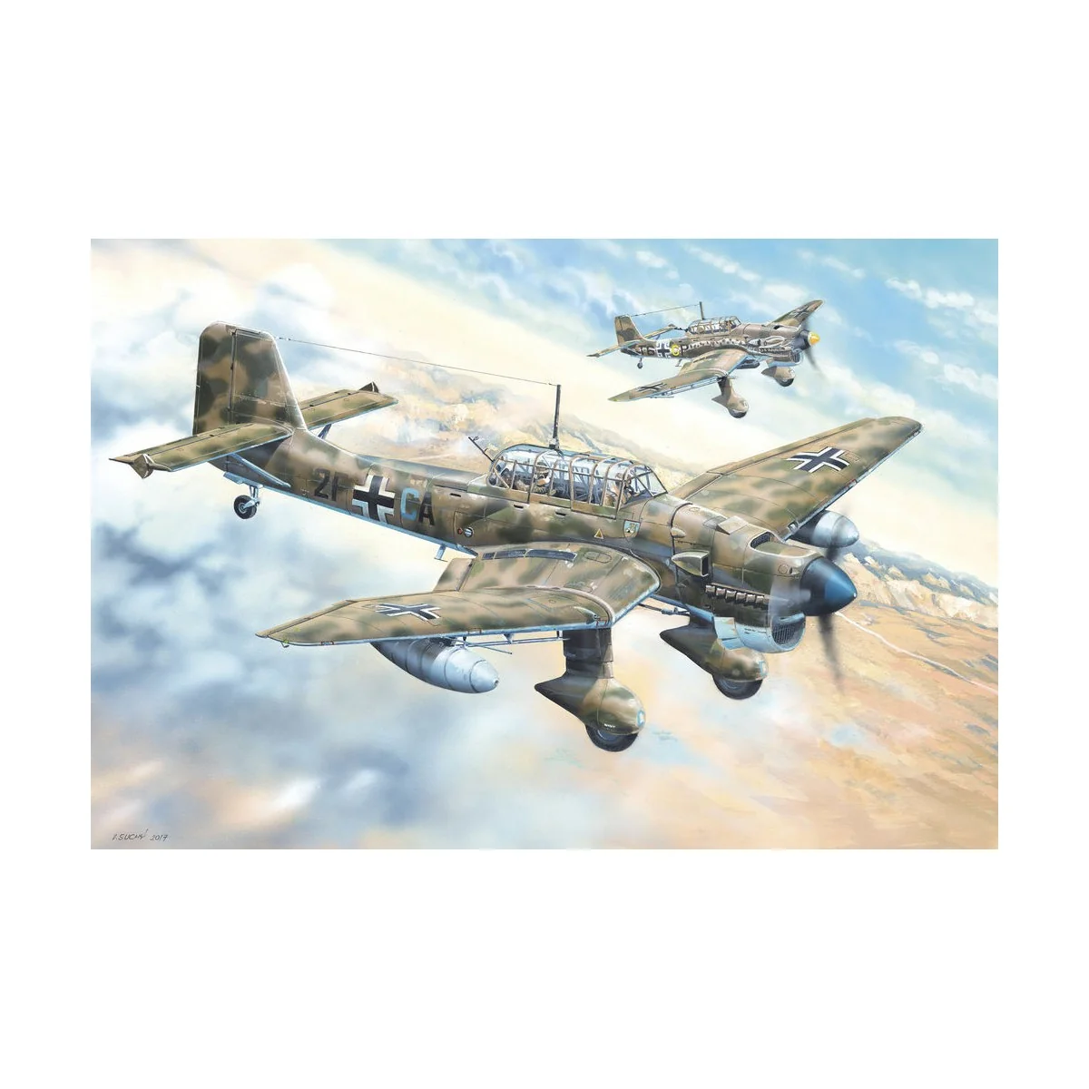 Junkers Ju-87R Stuka, 1/24 - Trumpeter 02423 Junkers Ju-87R Stuka, 1/24 - Trumpeter 02423