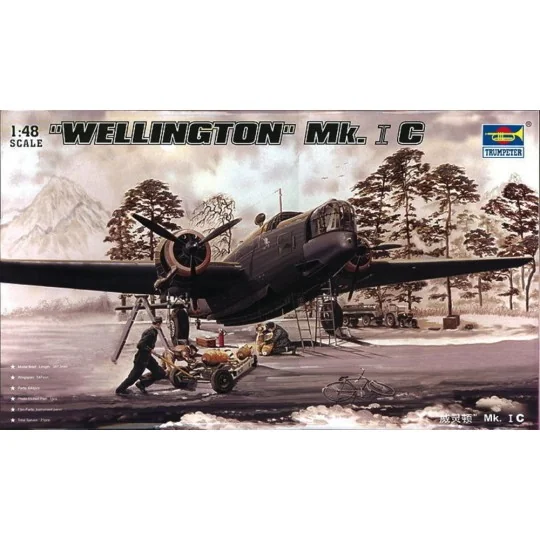 Wellington MK.1C, 1/48 - Trumpeter 02808
