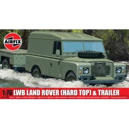 LWB Land Rover (Hard Top) & Trailer - Airfix A02324