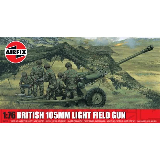 British 105mm Light Field Gun, 1/76 - Airfix A02332 British 105mm Light Field Gun, 1/76 - Airfix A02332
