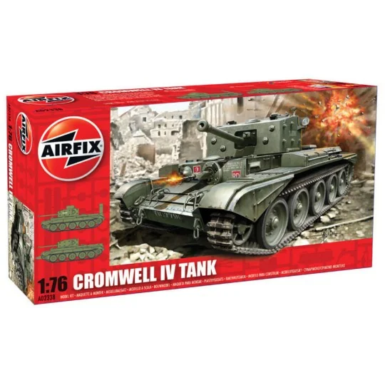 Cromwell Cruiser Tank (new tool), 1/76 - Airfix A02338 Cromwell Cruiser Tank (new tool), 1/76 - Airfix A02338