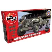 Willys Jeep, Trailer & 6PDR Gun - Airfix A02339
