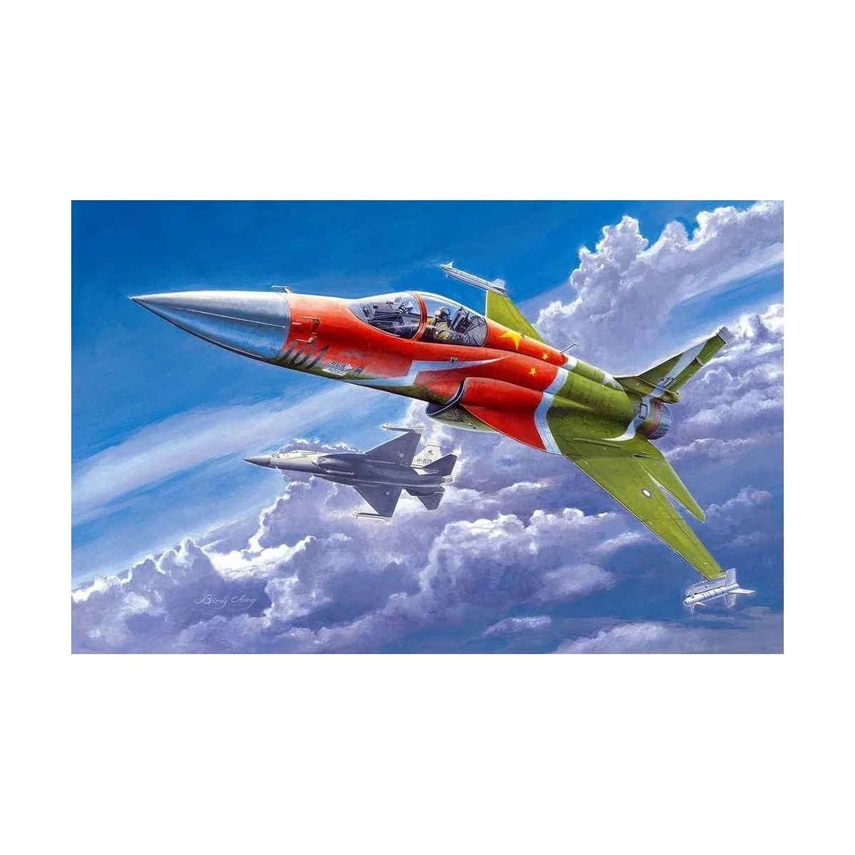 PLAAF FC-1 Fierce Dragon (Pakistani JF-17 Thunder) - Trumpeter 02815
