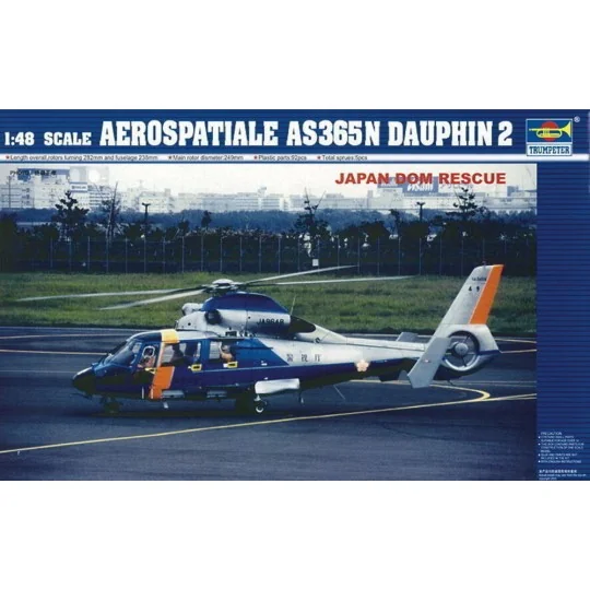 Aerospatiale AS 365 N Dauphin 2 - Trumpeter 02818