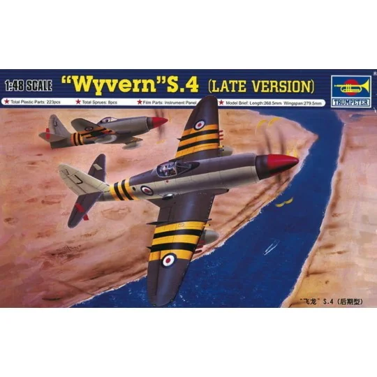 Westland Wyvern S. 4 Späte Version, 1/48 - Trumpeter 02820