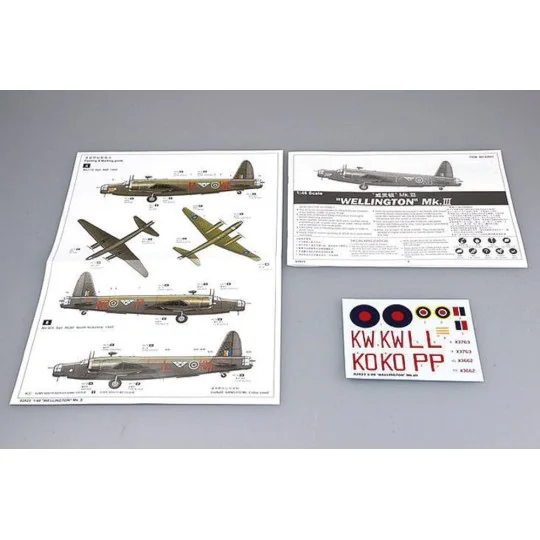 Wellington Mk. III, 1/48 - Trumpeter 02823 Wellington Mk. III, 1/48 - Trumpeter 02823
