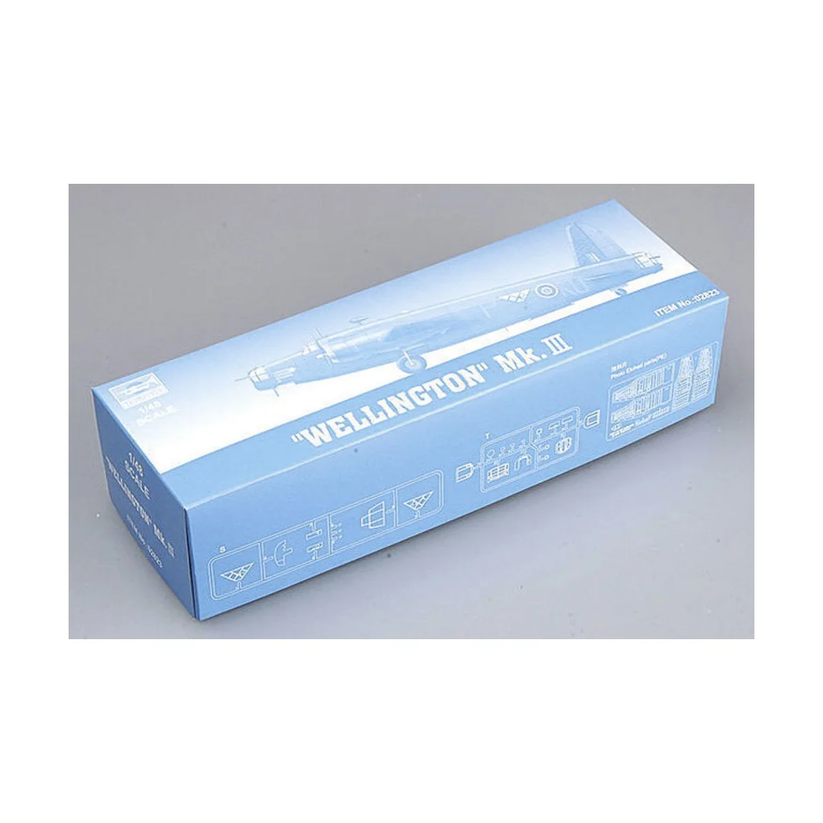 Wellington Mk. III, 1/48 - Trumpeter 02823 Wellington Mk. III, 1/48 - Trumpeter 02823