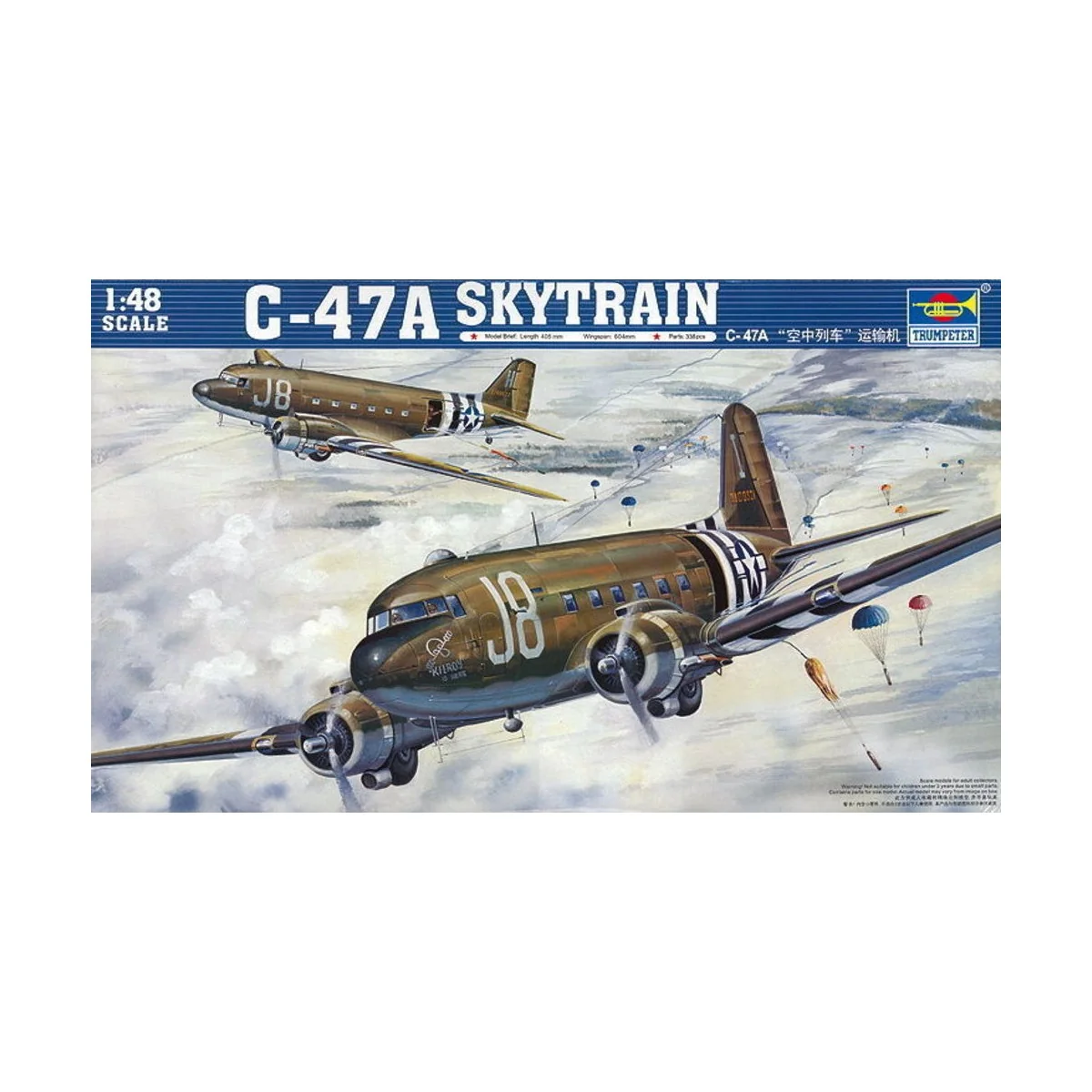 C-47A Skytrain, 1/48 - Trumpeter 02828