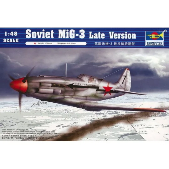 Soviet MiG-3 Late Version - Trumpeter 02831