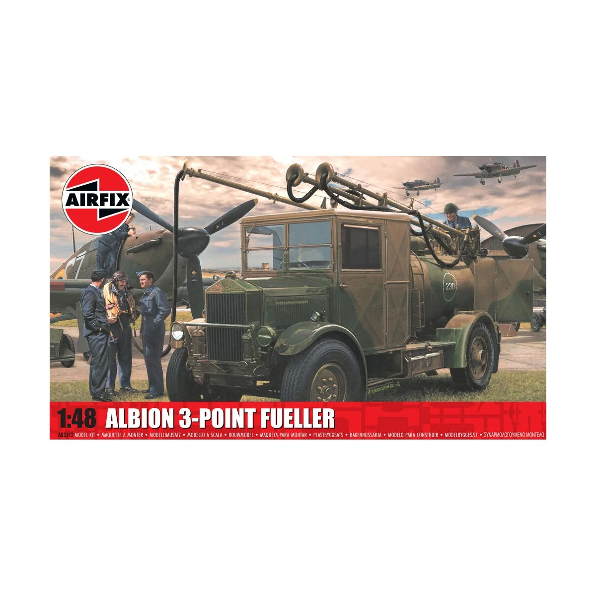 Albion 3-Point Fueller, 1/48 - Airfix A03312