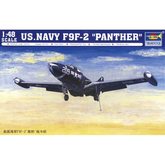 F9F-2 ''Phanter'' US Navy - Trumpeter 02832