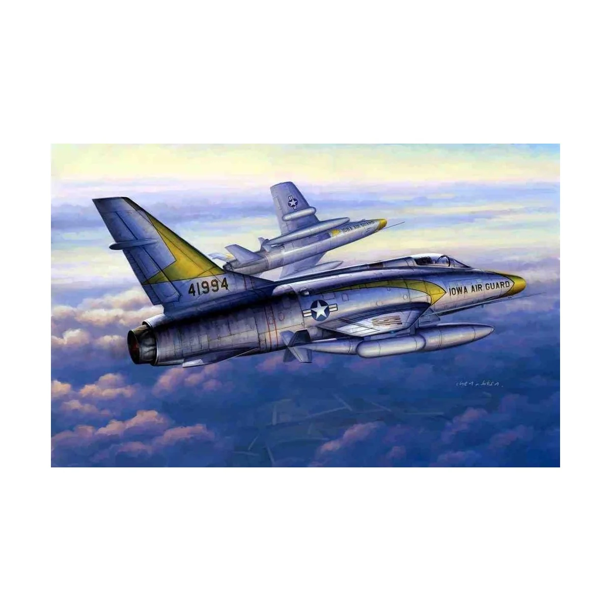 F-100C Super Sabre, 1/48 - Trumpeter 02838 F-100C Super Sabre, 1/48 - Trumpeter 02838