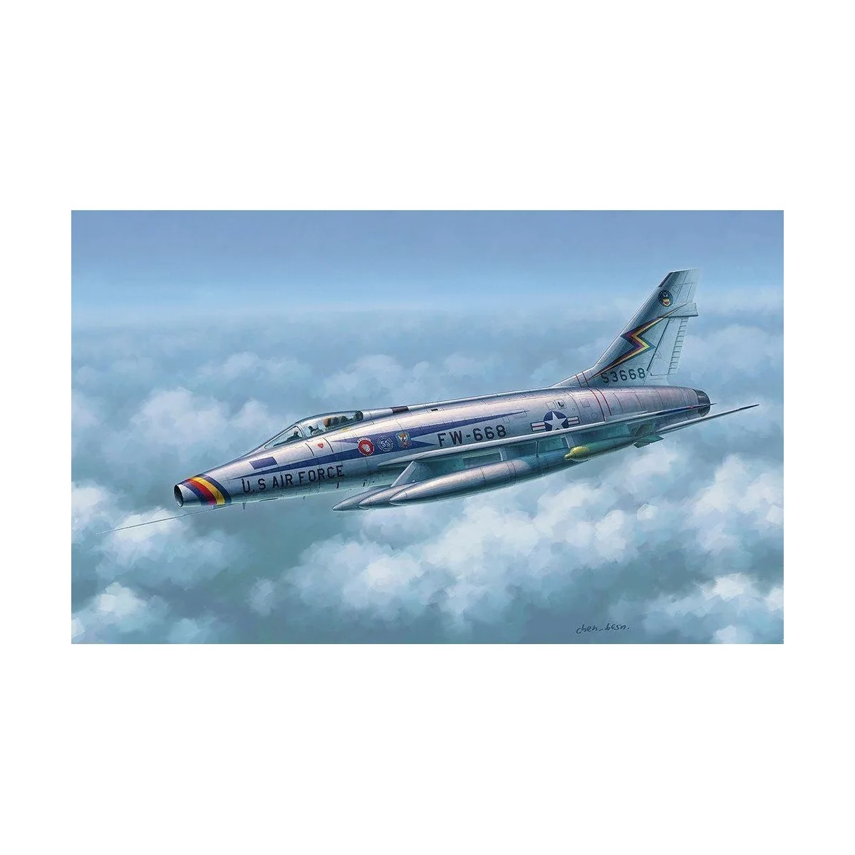 F-100D Super Sabre - Trumpeter 02839