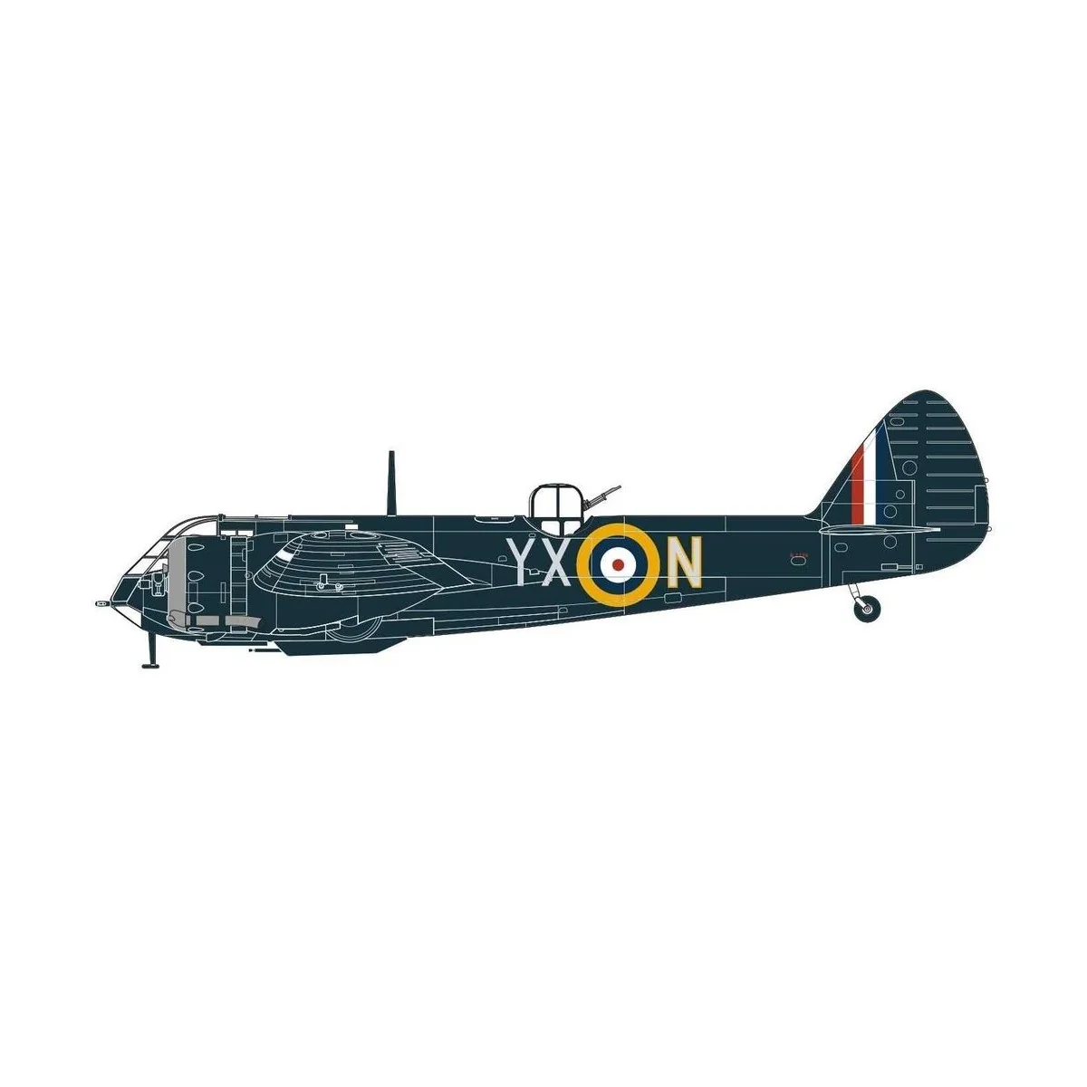 Bistol Blenheim MK1f, 1/72 - Airfix A04059