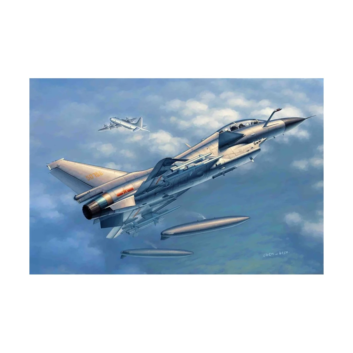 PLAAF J-10S Vigorous Dragon, 1/48 - Trumpeter 02842