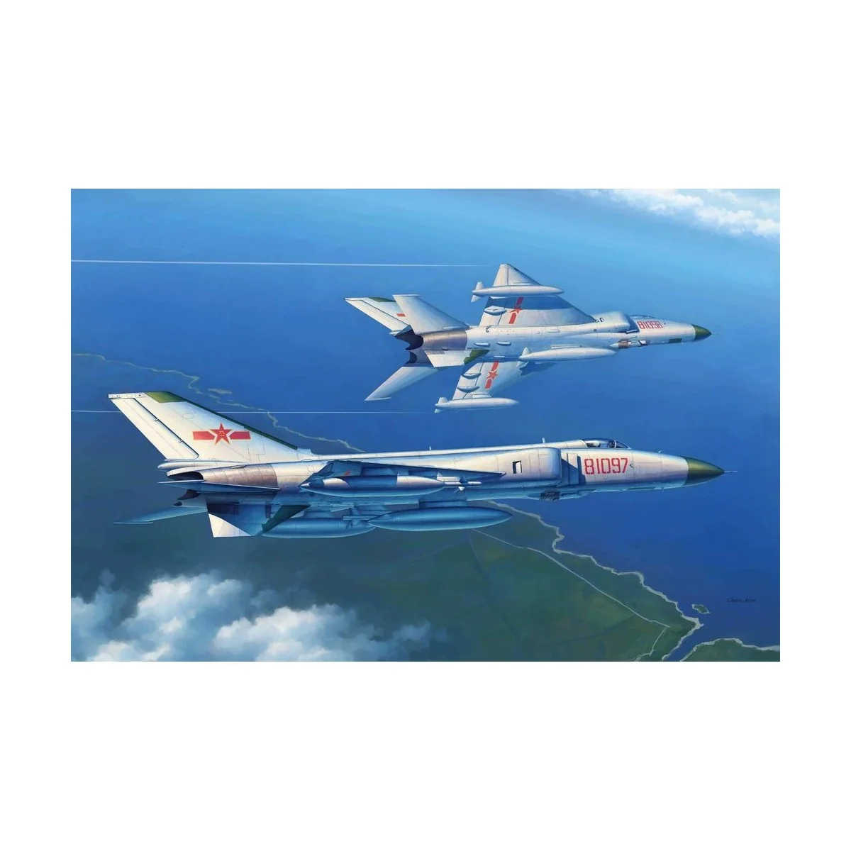 PLA J-8IIB fighter, 1/48 - Trumpeter 02845 PLA J-8IIB fighter, 1/48 - Trumpeter 02845