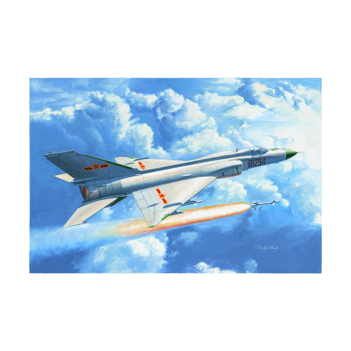 Chinese J-8IID fighter, 1/48 - Trumpeter 02846