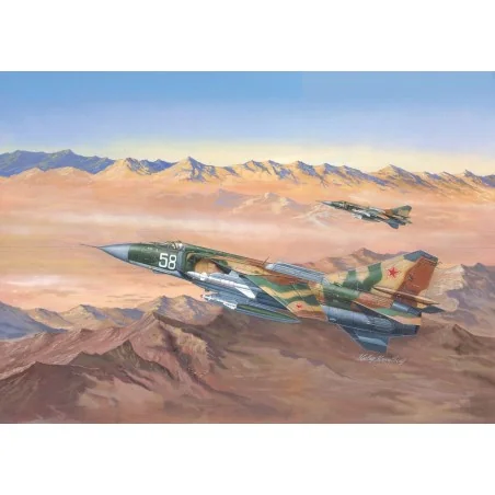 Russian MIG-23MLD Flogger-K, 1/48 - Trumpeter 02856