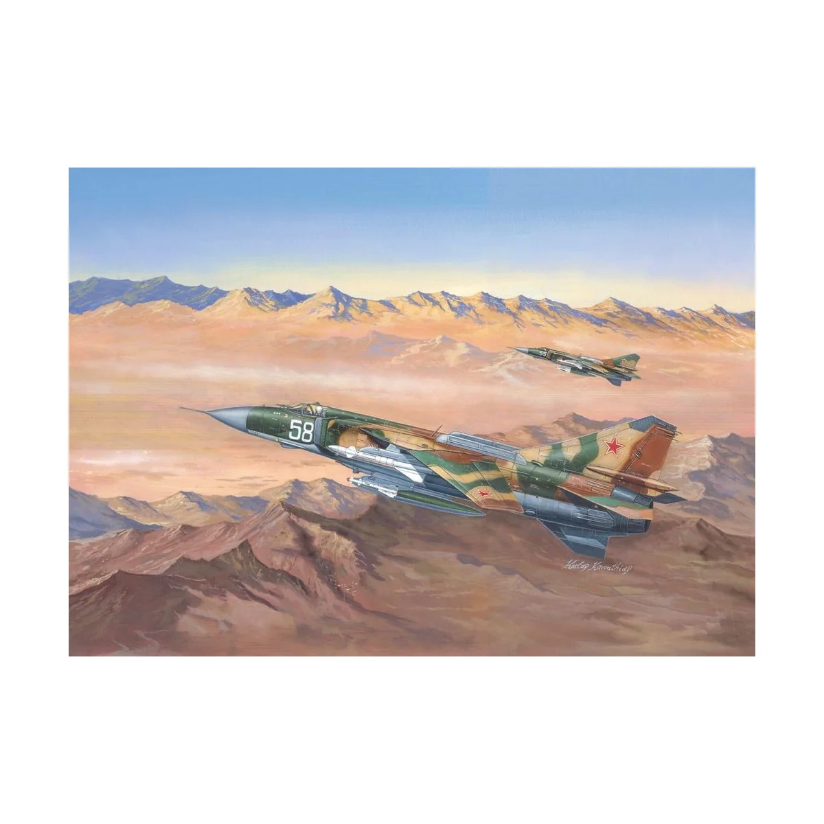 Russian MIG-23MLD Flogger-K - Trumpeter 02856